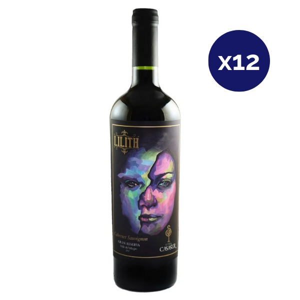 Casa Sur - Caja 12 - Lillith Gran Reserva - Vino de Autor - Cabernet Sauvignon