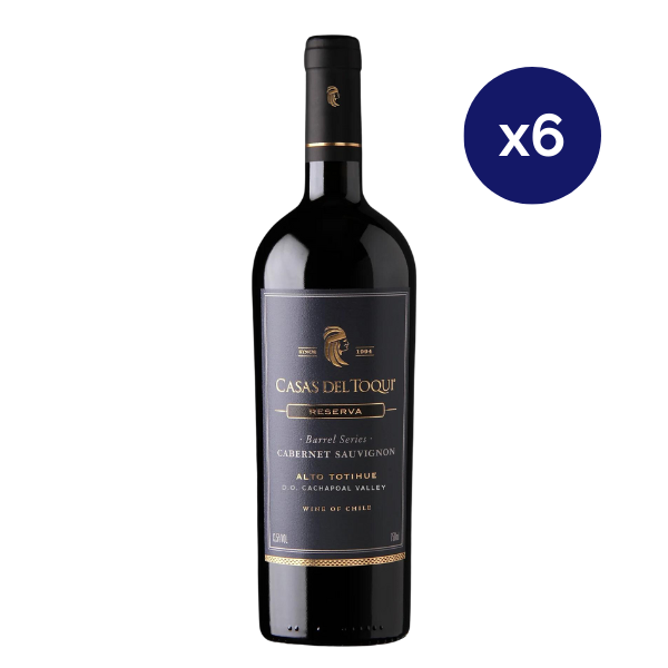 Casas Del Toqui - Caja 6 - Casas Del Toqui - Reserva - Cabernet Sauvignon