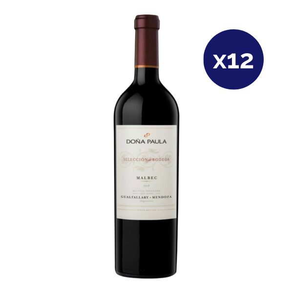 Doña Paula - Caja 12 - Seleccion Bodega - Super Premium - Malbec