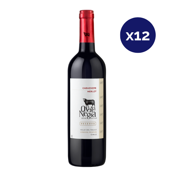 Oveja Negra - Caja 12 - Oveja Negra - Reserva - Carmenere / Merlot