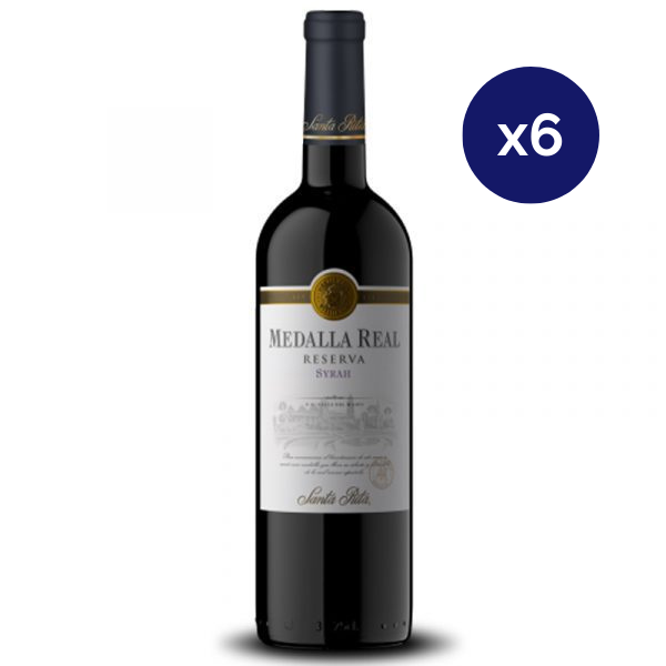 Santa Rita - Caja 6 - Medalla Real - Reserva - Syrah