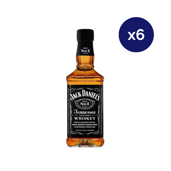 Whiskey - Jack Daniels - Caja 6 - Old N7 - 375cc