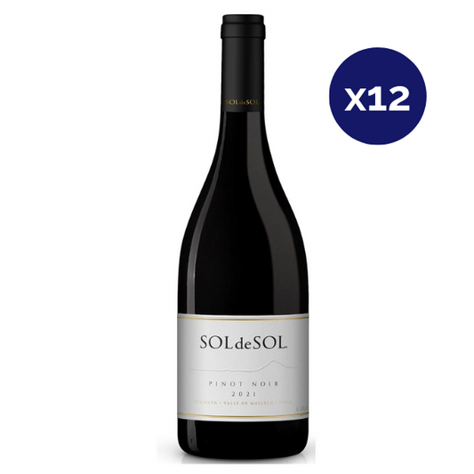 Aquitania - Caja 12 - Sol de Sol - Super Premium - Pinot Noir