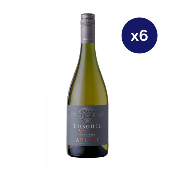 Aresti - Caja 6 - Trisquel Series - Vichuquen Costa - Premium - Chardonnay
