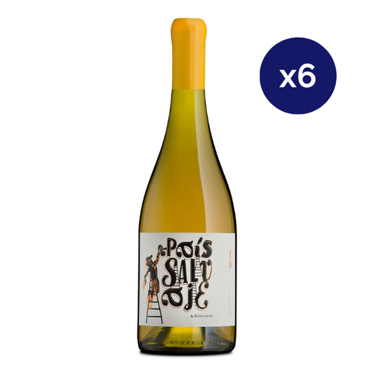 Bouchon - Caja 6 - Pais Salvaje Blanco - Gran Reserva - Pais Blanco