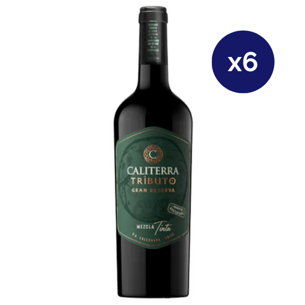 Caliterra - Caja 6 - Tributo - Gran Reserva - Mezcla Tinta