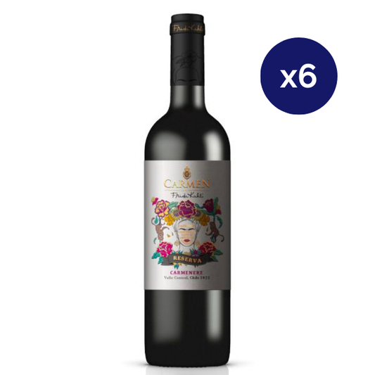 Carmen - Caja 6 - Carmen Frida Kahlo - Reserva - Carmenere