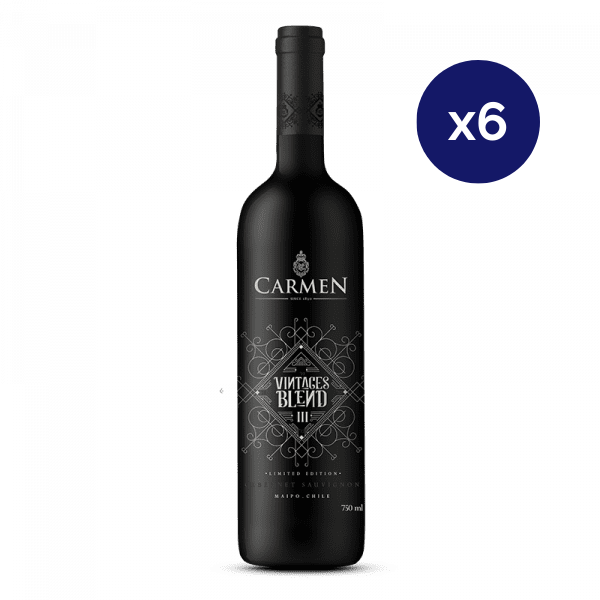 Carmen - Caja 6 - Carmen Vintages Blend III - Gran Reserva - Cabernet Sauvignon