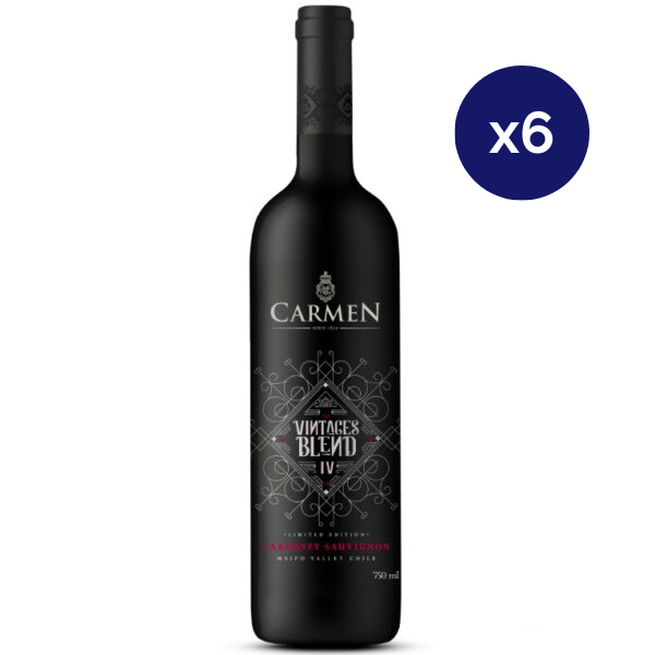 Carmen - Caja 6 - Carmen Vintages Blend IV - Gran Reserva - Cabernet Sauvignon