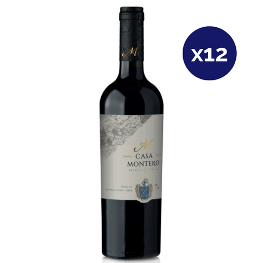 Casa Montero - Caja 12 - Reserva de Familia - Reserva - Merlot