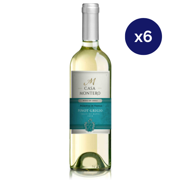 Casa Montero - Caja 6 - Reserva de Familia - Reserva - Pinot Grigio