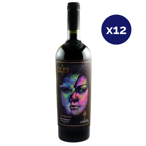 Casa Sur - Caja 12 - Lillith Gran Reserva - Vino de Autor - Carmenere