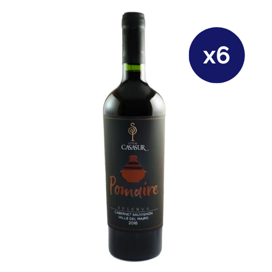 Casa Sur - Caja 6 - Pomaire Gran Reserva - Vino de Autor - Carmenere