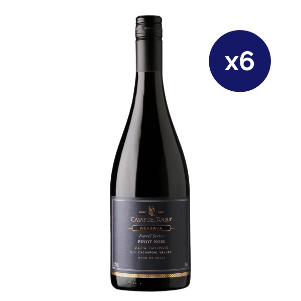 Casas Del Toqui - Caja 6 - Casas Del Toqui - Reserva - Pinot Noir