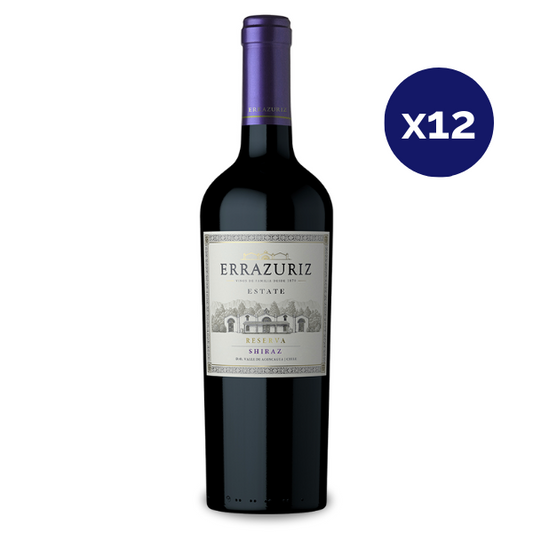 Errazuriz - Caja 12 - Estate - Reserva - Syrah