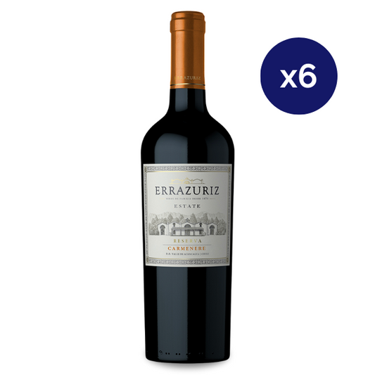 Errazuriz - Caja 6 - Estate - Reserva - Carmenere