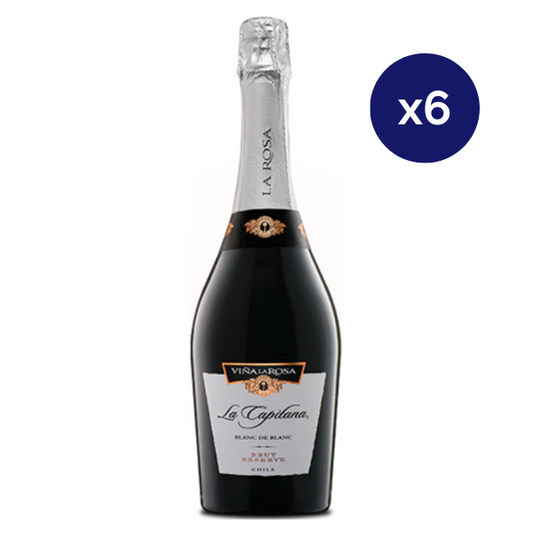 La Rosa - Caja 6 - La Capitana Blanc de Blanc - Chardonnay Brut