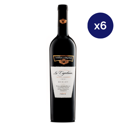 La Rosa - Caja 6 - La Capitana - Reserva - Merlot