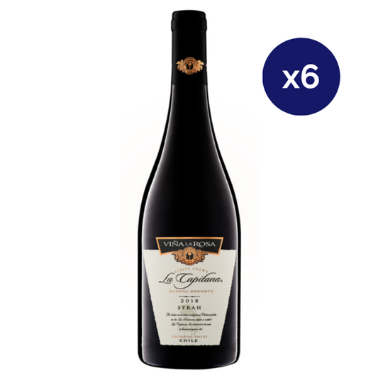 La Rosa - Caja 6 - La Capitana - Reserva - Syrah