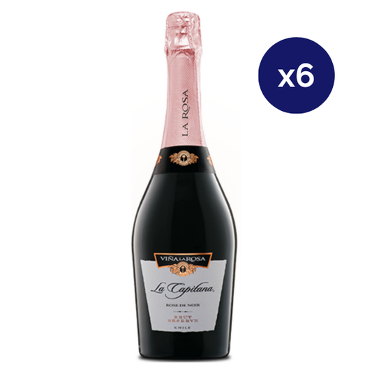 La Rosa - Caja 6 - La Capitana Rose de Noir - Brut Rose