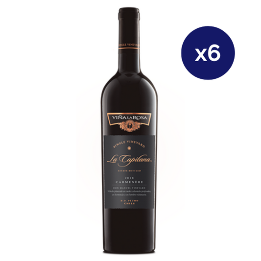 La Rosa - Caja 6 - La Capitana Single Vineyard - Gran Reserva - Carmenere