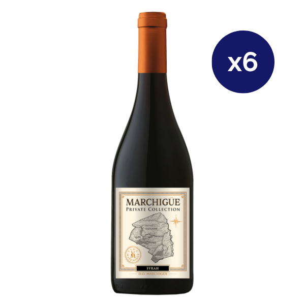 Marchigue - Caja 6 - Mapa - Ultra Premium - Syrah