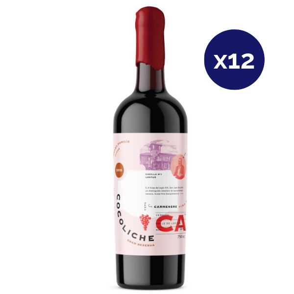 Pons Raineri - Caja 12 - Cocoliche - Gran Reserva - Carmenere
