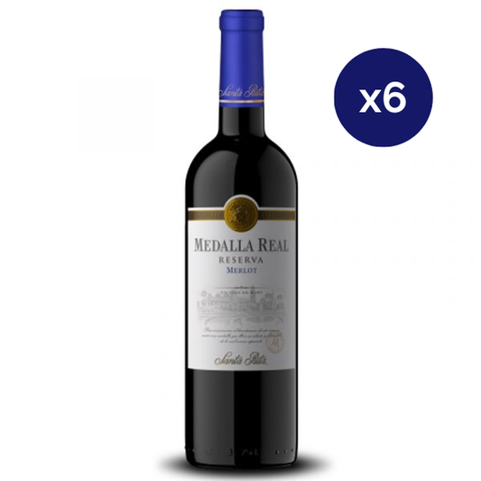 Santa Rita - Caja 6 - Medalla Real - Reserva - Merlot