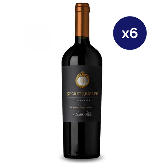 Santa Rita - Caja 6 - Secret Reserve - Reserva - Carmenere