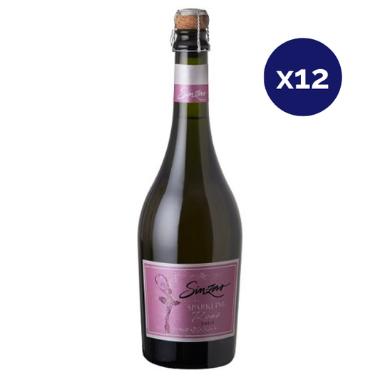 Sinzero - Caja 12 - Sinzero - Sin Alcohol - Espumante Rose