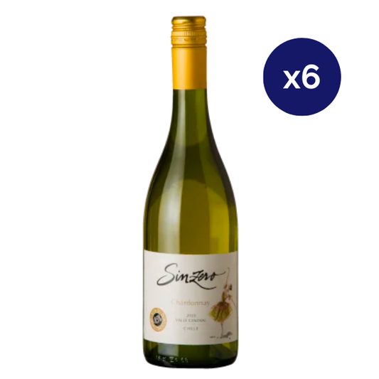 Sinzero - Caja 6 - Sinzero - Sin Alcohol - Chardonnay