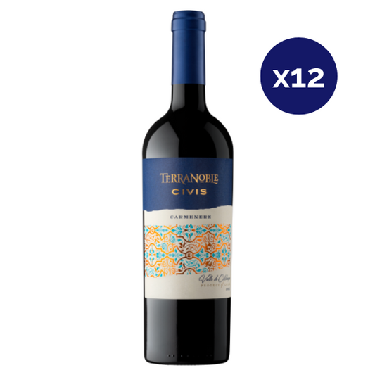 Terra Noble - Caja 12 - Civis - Reserva - Carmenere
