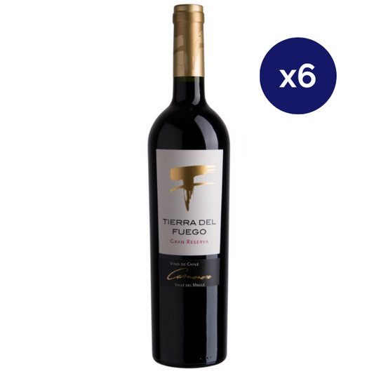 Tierra del Fuego - Caja 6 - Tierra del Fuego - Gran Reserva - Carmenere