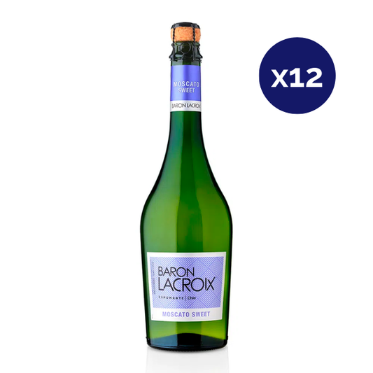 Undurraga Espumante - Caja 12 - Baron Lacroix - Espumante - Moscato Rose