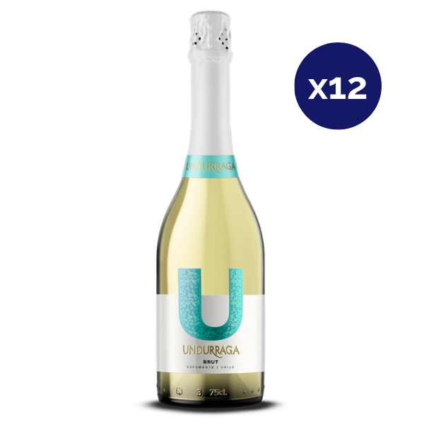Undurraga Espumante - Caja 12 - U Sparling - Espumante - Brut