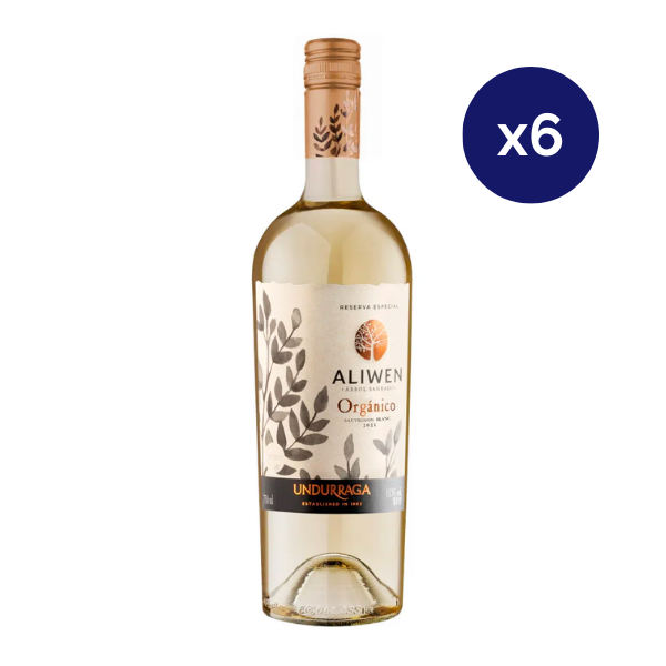 Undurraga - Caja 6 - Aliwen Organico - Reserva - Sauvignon Blanc