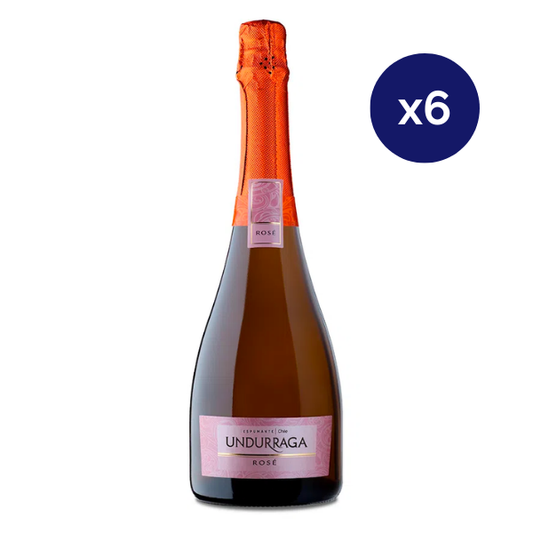 Undurraga Espumante - Caja 6 - Undurraga - Espumante - Espumante Rose