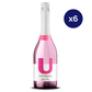 Undurraga Espumante - Caja 6 - U Sparling - Espumante - Brut Rose