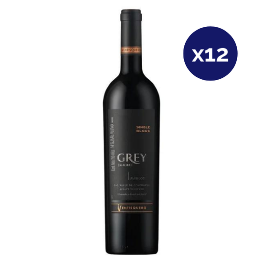 Ventisquero - Caja 12 - Grey - Premium - Merlot