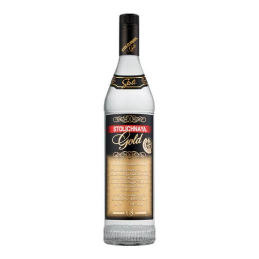 Vodka - Stolichnaya - Gold - 750cc