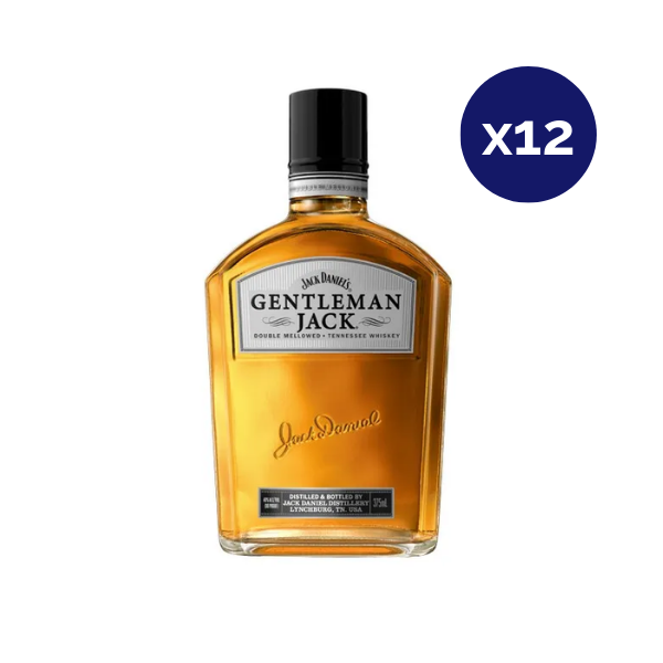 Whiskey - Jack Daniels - Caja 12 - Gentleman - 350cc