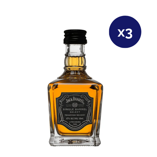 Whiskey - Jack Daniels - Caja 3 - Single Barrel Miniatura x10 - 50cc
