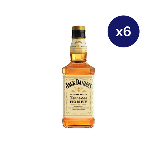 Whiskey - Jack Daniels - Caja 6 - Honey - 375cc